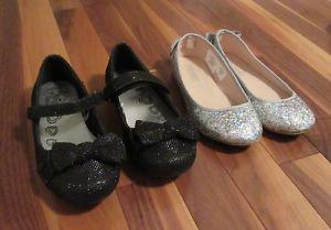 2 pairs of girl's size 11 shoes