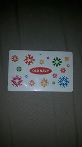 $50 old navy gift card