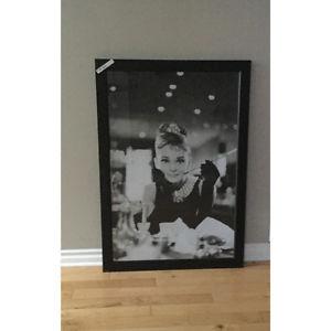 Audrey Hepburn Framed Print (Art)