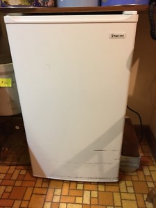 Bar fridge with small freezer