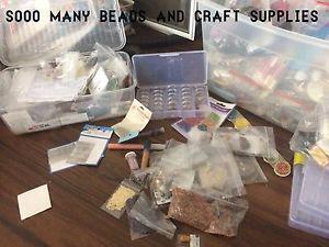 Beads, craft supplies