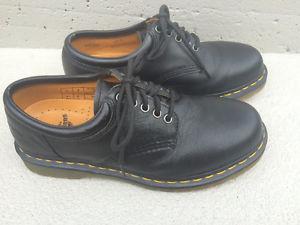 Black Doc Marten shoes