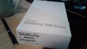 Brand new in box,tab e samsung..125 firm price,more ads as