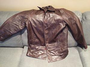 Britches Leather Jacket - Brown