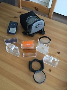 Camera Filters and Bag