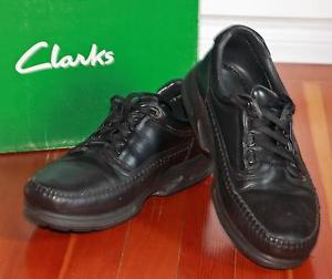Clarks Leather Shoes - Black