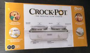 Crock Pot dual server