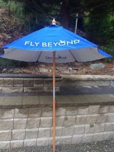 Custom Grey Goose Patio Umbrella