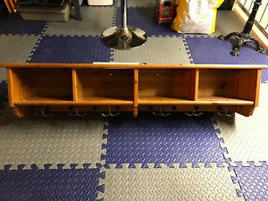 Entryway Shelf and Bench