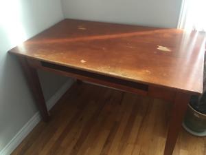 Free desk must go