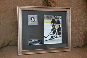 Hand matted Sidney Crosby #87 photo in 8x10 frame