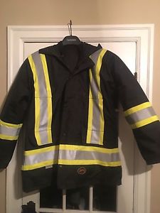 Hi Vis Safety Jacket Size Large