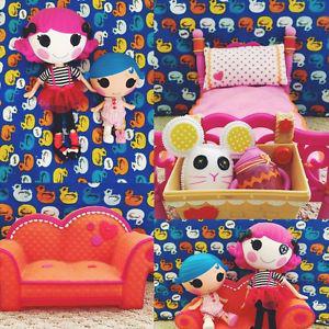 Lalaloopsy Dolls with Bedroom Set shown