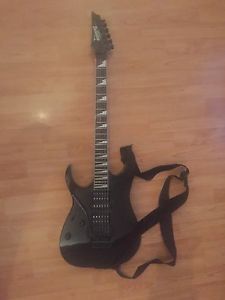 Left handed Ibanez Gio and mega amp