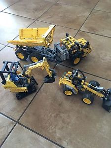 Lego technic construction set, all pieces here