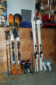 MENS AND LADIES SKIS, BOOTS, HELMETS, AND POLES HIGH QUALITY