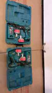 Makita Drill 14. 4 we have two,with cases