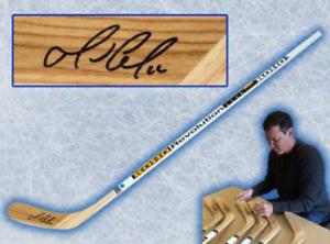 Mario Lemieux Autographed Stick with COA