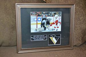 Matted Marc-Andre Fleury photo in 8x10 frame