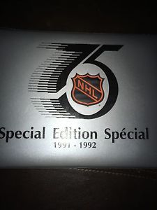 NHL hockey card collectable set
