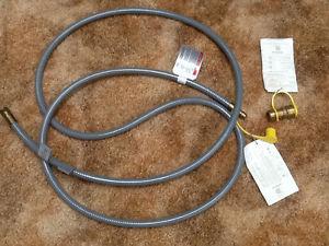 Natural gas hose for Barbeque