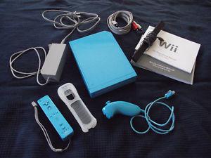 Nintendo Wii console, all cables, controllers + 2 games
