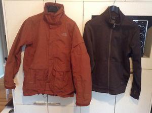 Northface jacket and liner for sale