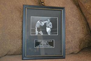 Photo of Muhammad Ali in an 8x10 frame
