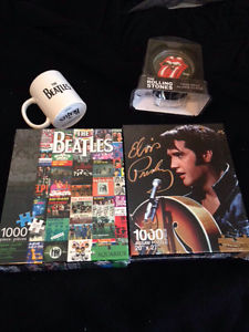 Rock Collectibles -Elvis, The Beatles, The Rolling Stones