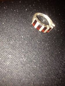 Silver Gemmed Ring *NEED GONE BY TONIGHT*