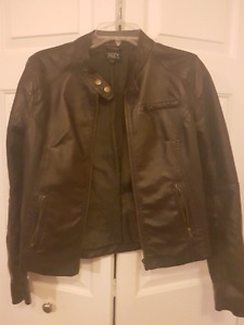 Suzy Shier leather jacket medium