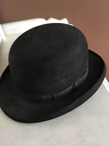 VINTAGE MEN'S BOWLER HAT Knox Hat.Co. New York