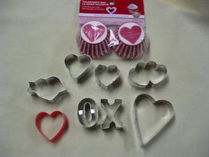Valentine cutters and liners