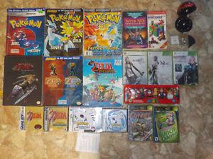 Various nintendo items/games and conkers for xbox