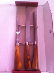 Vintage Carving Set