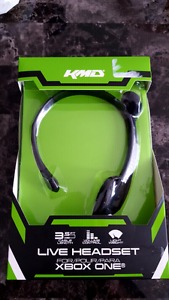 Wanted: Xbox one live headset- KMD