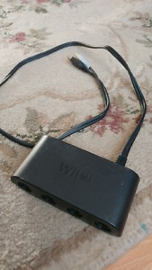 Wii u gamecube adapter.