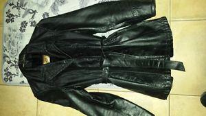 Womans leather jacket