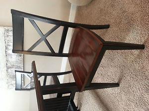 Wood dining set