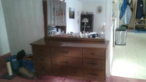 dresser with mirror-moving sale