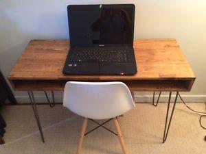 solid wood desk made in bc