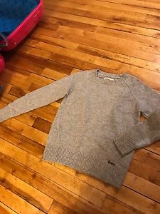 100% wool sweater