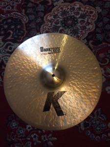 19" K Zildjian Dark Thin Crash Cymbal