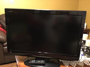 32" Sharp Aquos LCD TV, excellent condition.