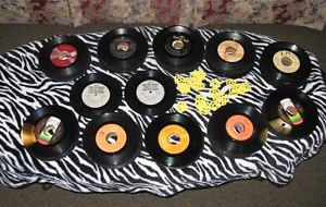 45 RPM Vinyl Records - Over 200 -