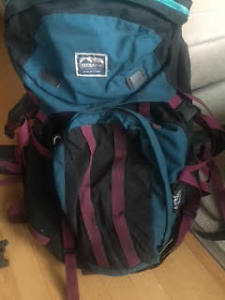 60 L Serratus mountaineering backpack used condition