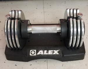 Alex 20 lb Adjustable Dumbell