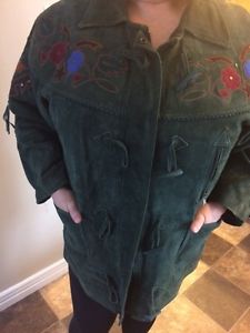 Beautiful Woman's Suede/Leather "Rodeo" Jacket - Like New