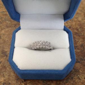 Beautiful diamond cluster ring