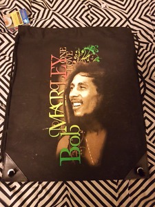 Bob Marley book bag